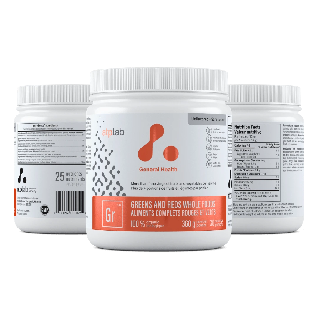 ATP LAB - Organic Greens Rouges Et Verts