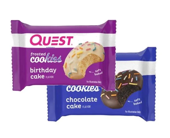 Biscuits Protéinées FROSTED COOKIES - Quest