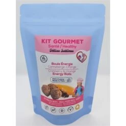 DÉLICES SUBLIMES - Boules D'énergie Aux Canneberges Et Orange