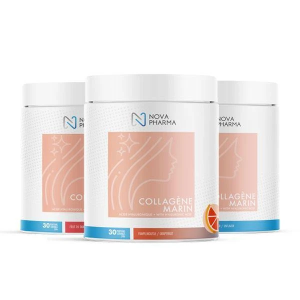 NOVA PHARMA - Duo Collagène Marin Et Sérum Collagène De Clayton Shagal – Image 2