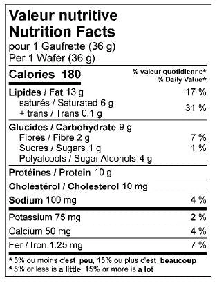 PROTIDIET - Gaufrettes Protéinées Au Caramel écossais Et Fleur De Sel – Image 3