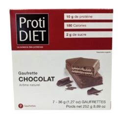 PROTIDIET - Gaufrettes Protéinées Au Chocolat