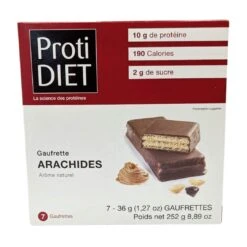 PROTIDIET - Gaufrettes Protéinées Aux Arachides
