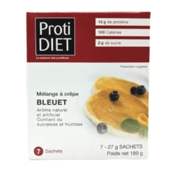 PROTIDIET - Mélange Pour Crêpes Protéinées Aux Bleuets