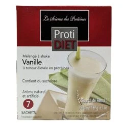 PROTIDIET - Mélange Pour Shake Protéiné à La Vanille
