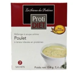 PROTIDIET - Mélange Pour Soupe Protéinée Au Poulet