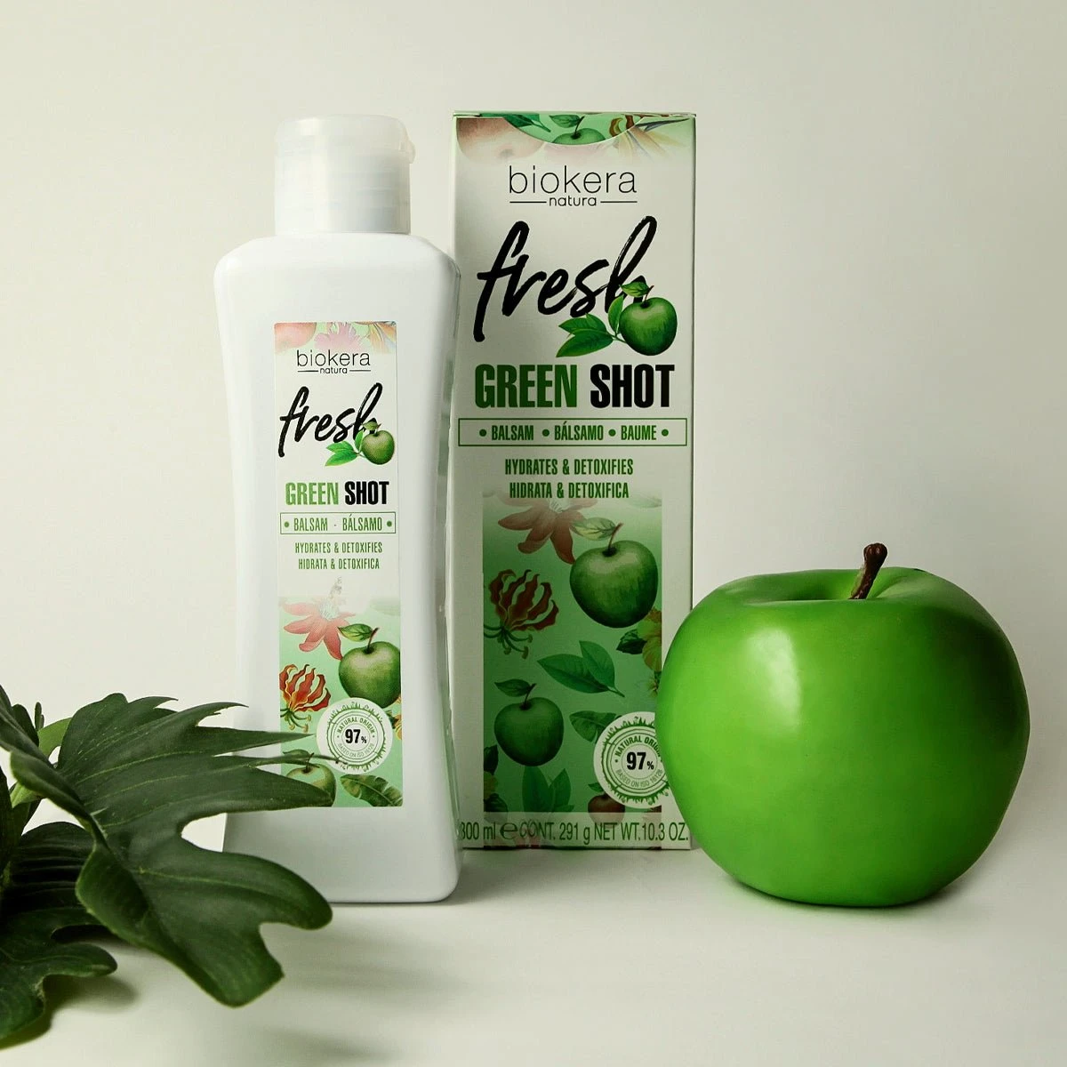 SALERM - Biokera Fresh Shampoing Green Shot – Image 3