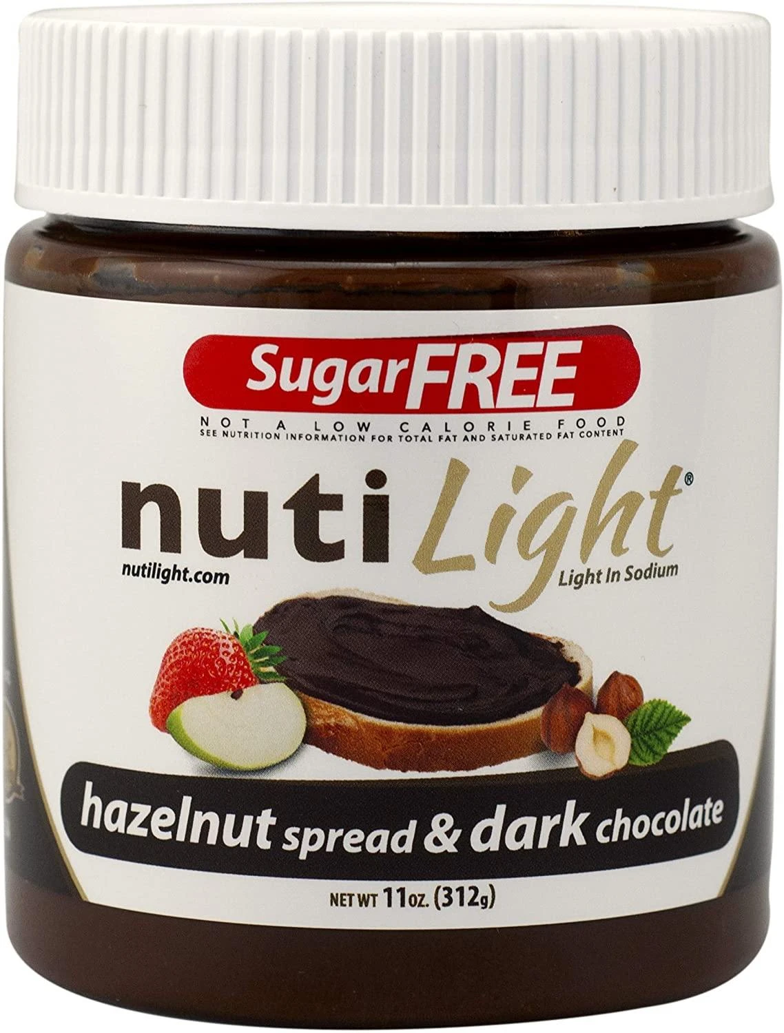 Tartinade De Noisettes Au Chocolat 312g - NutiLight – Image 2