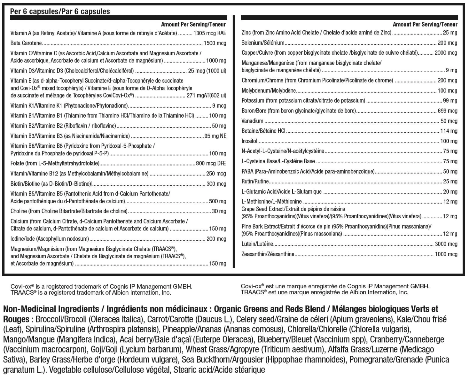 ATP LAB - Vitamines Et Minéraux Super Bio Total Defense (TD) – Image 3